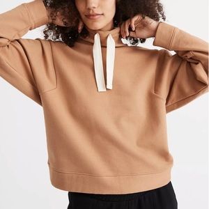 Madewell MWL Ribbed Funnelneck sweatshirt